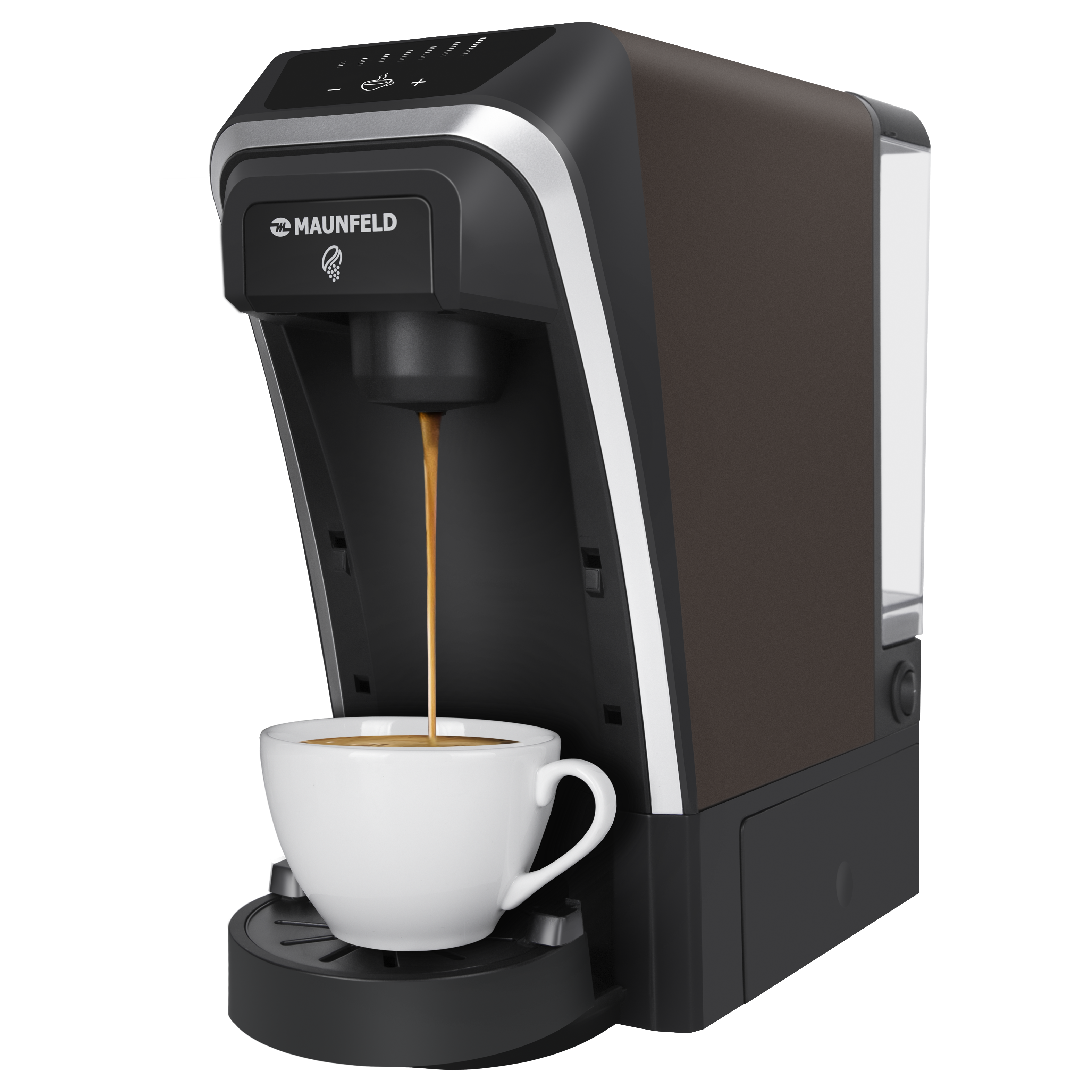 Кофеварка капсульного типа 2в1 MAUNFELD MCCM-CM823BR - фото 1