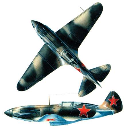 Модель сборная Звезда самолёт МиГ-3 7204П