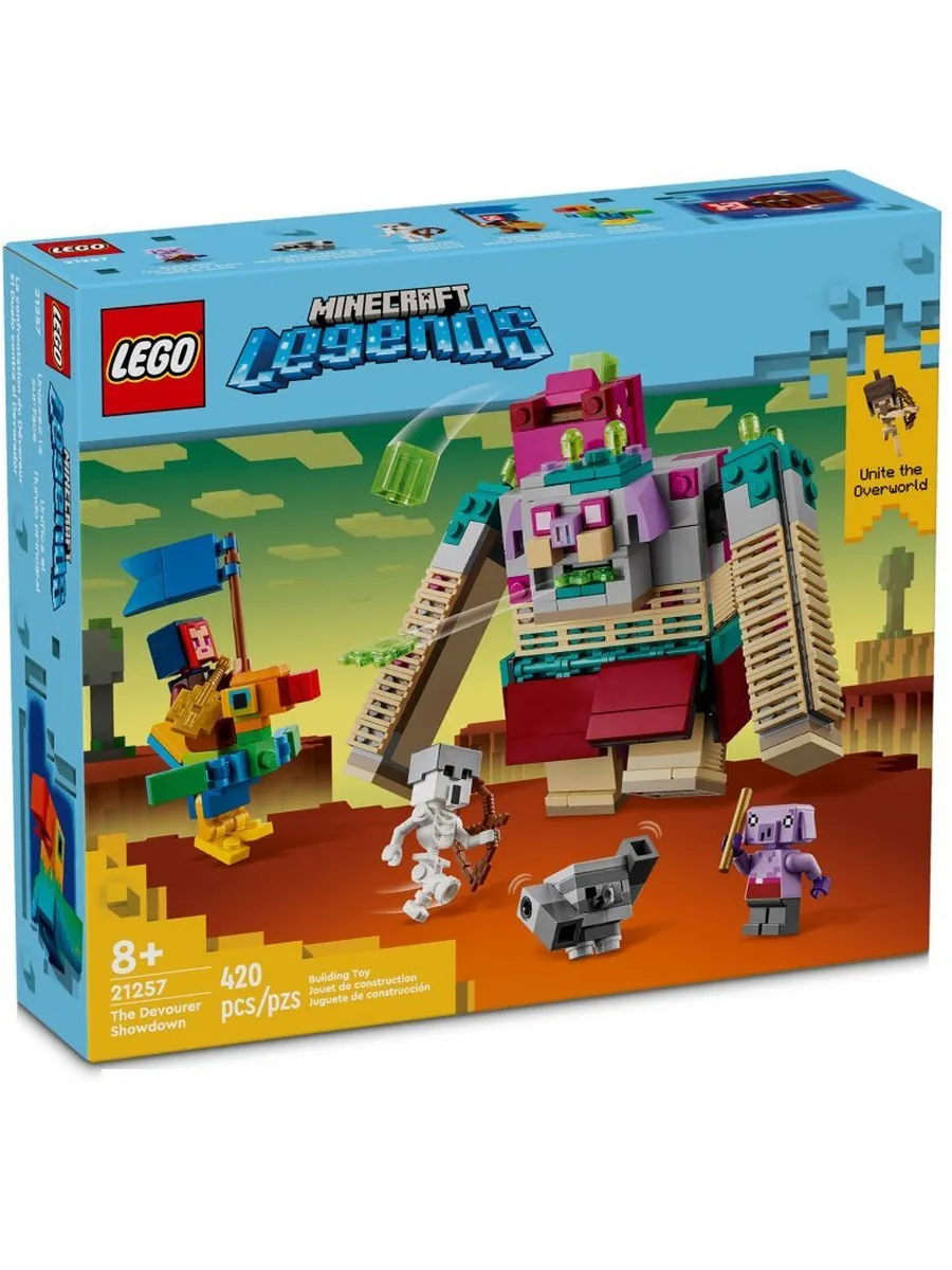 Конструктор LEGO Minecraft 420 дет. - фото 1