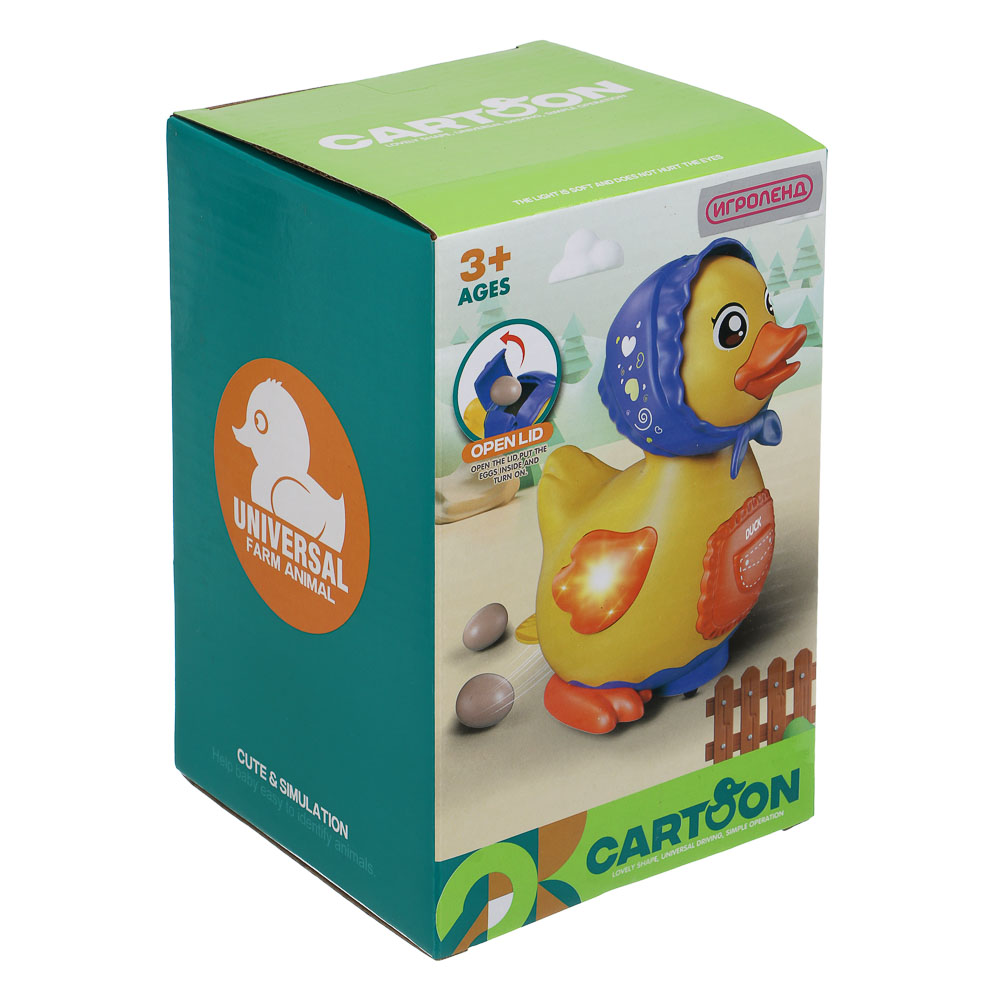 Игрушка Игроленд интерактивный Утка-несушка - фото 8