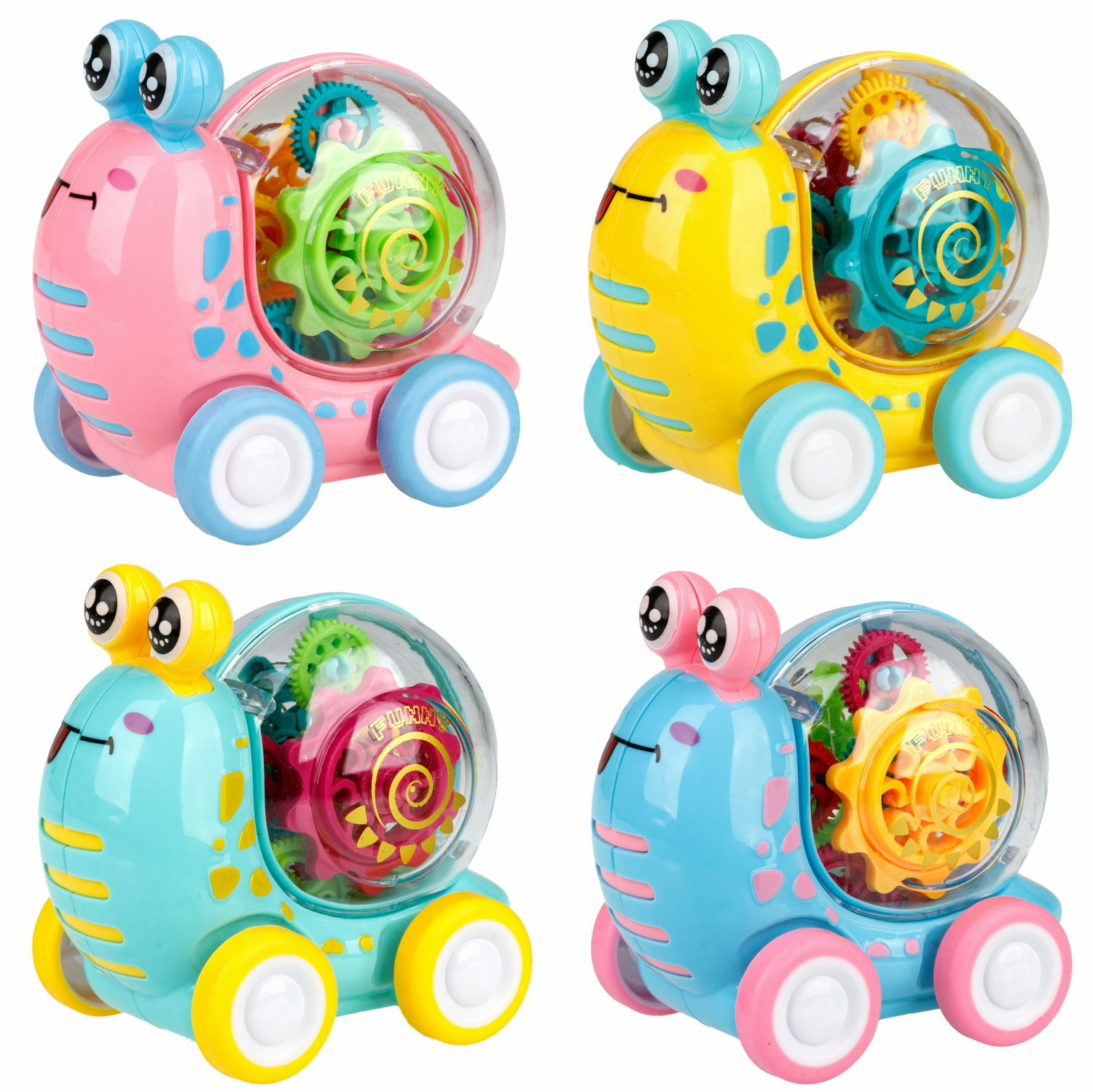 Игрушка 1TOY каталка Улитка - фото 11