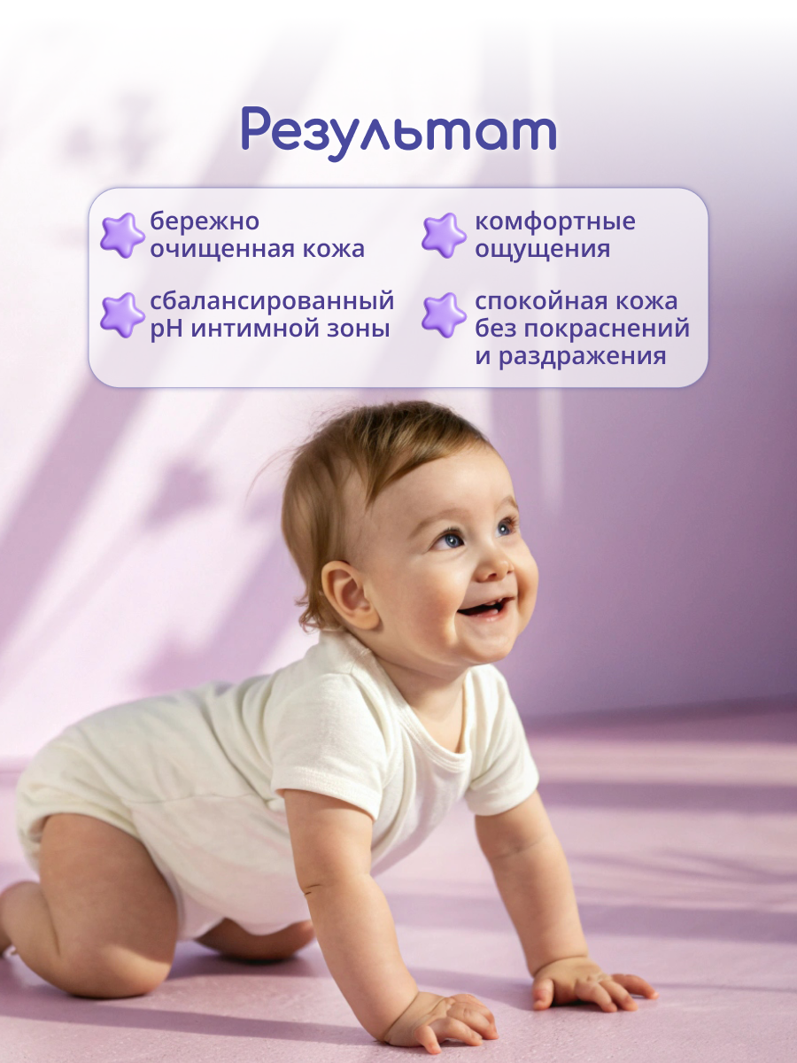 Гель для подмывания Cubby для девочек 0+ 200 мл - фото 2