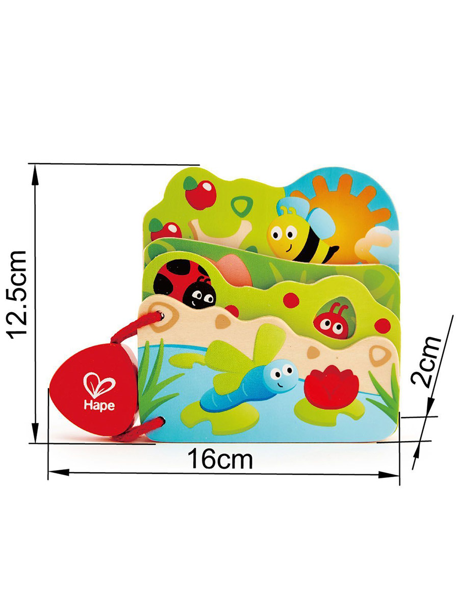 Игрушка Hape книжка Природа - фото 5