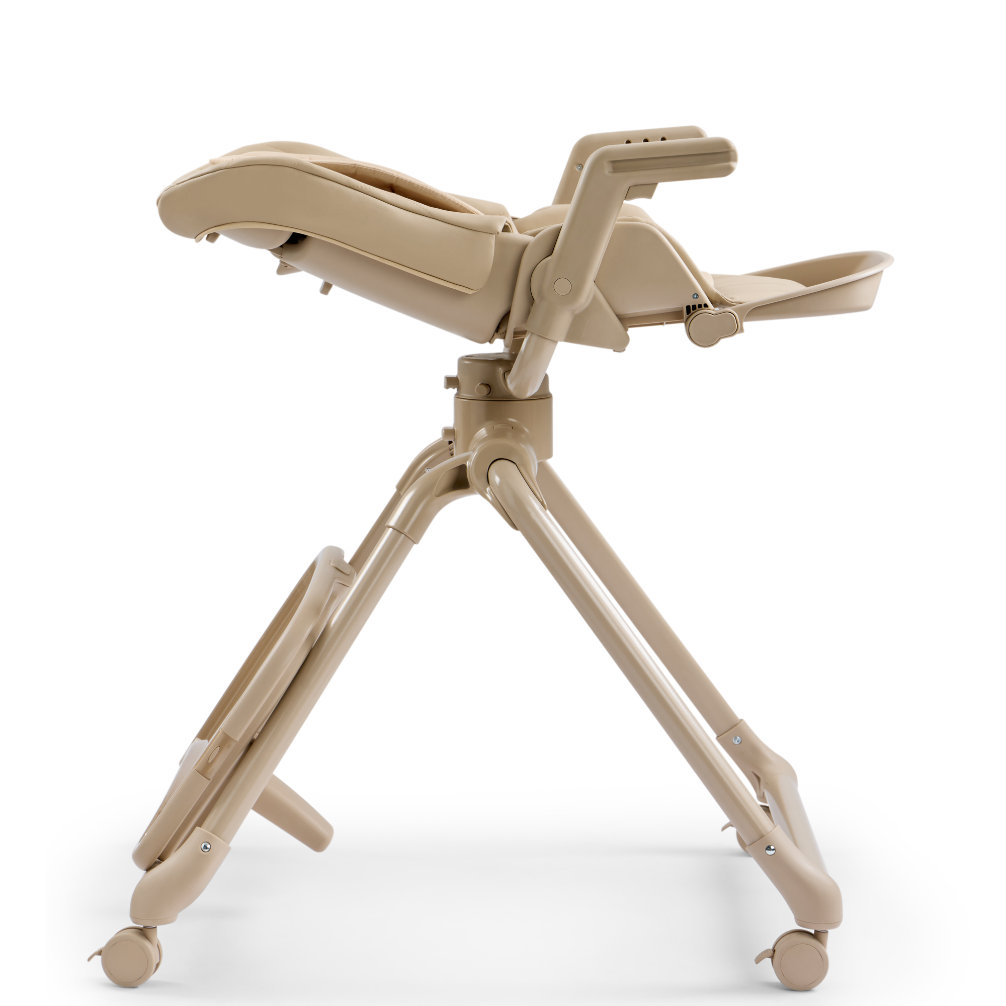 Стульчик для кормления Happy Baby ROMEO бежевый - фото 5