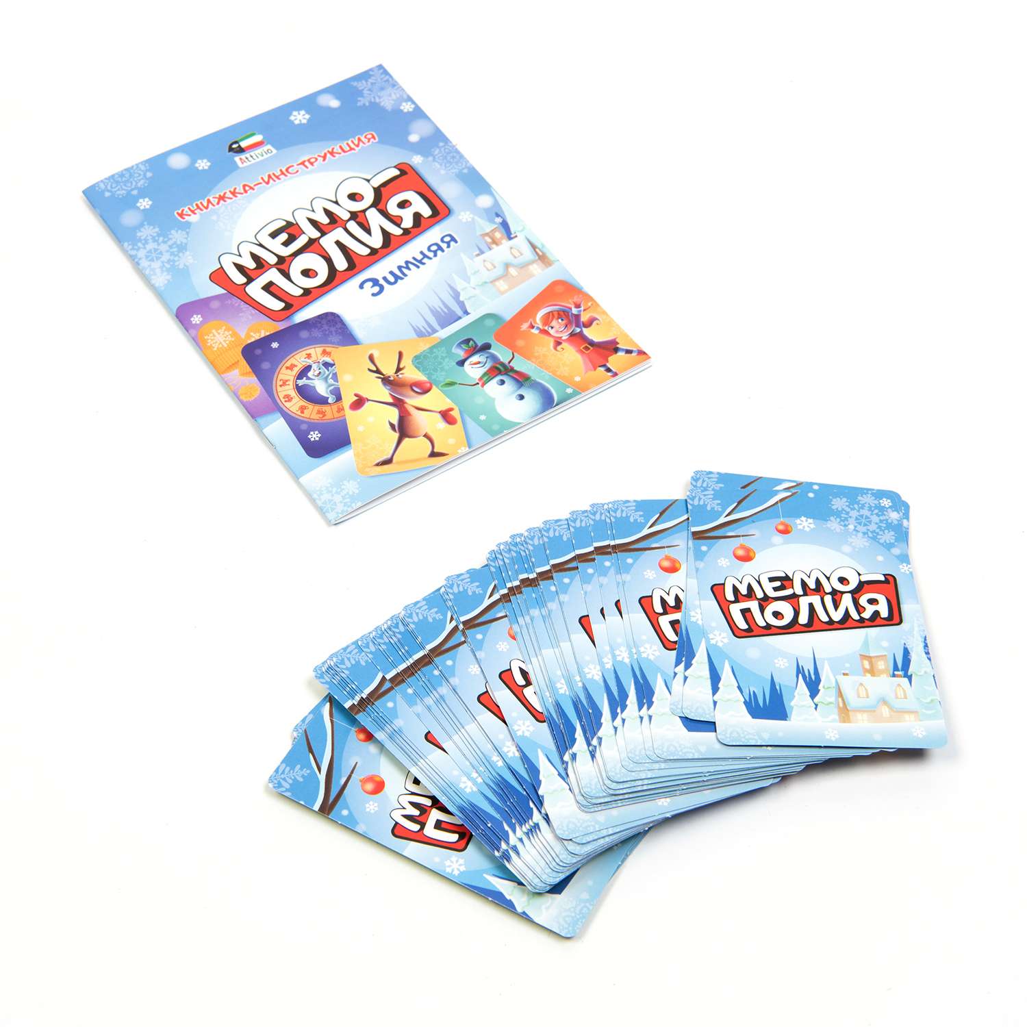 Настольная игра Attivio Мемополия Новый Год - фото 2