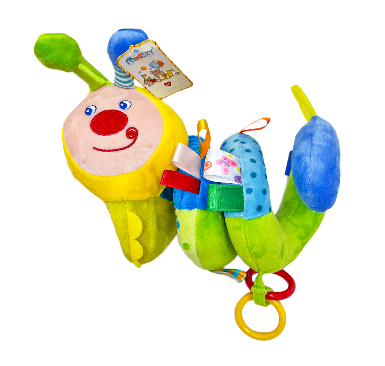 Игрушка SHARKTOYS подвеска Гусеница - фото 6