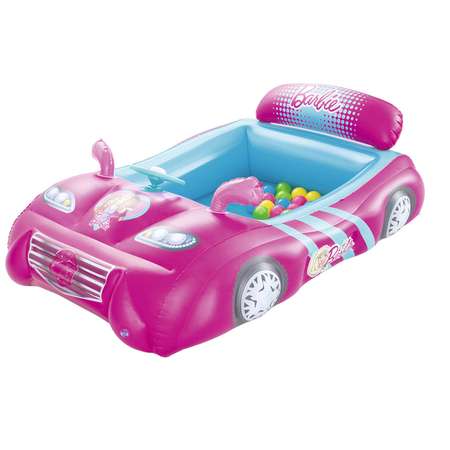 Центр игровой Bestway Barbie Машина с шариками 93207