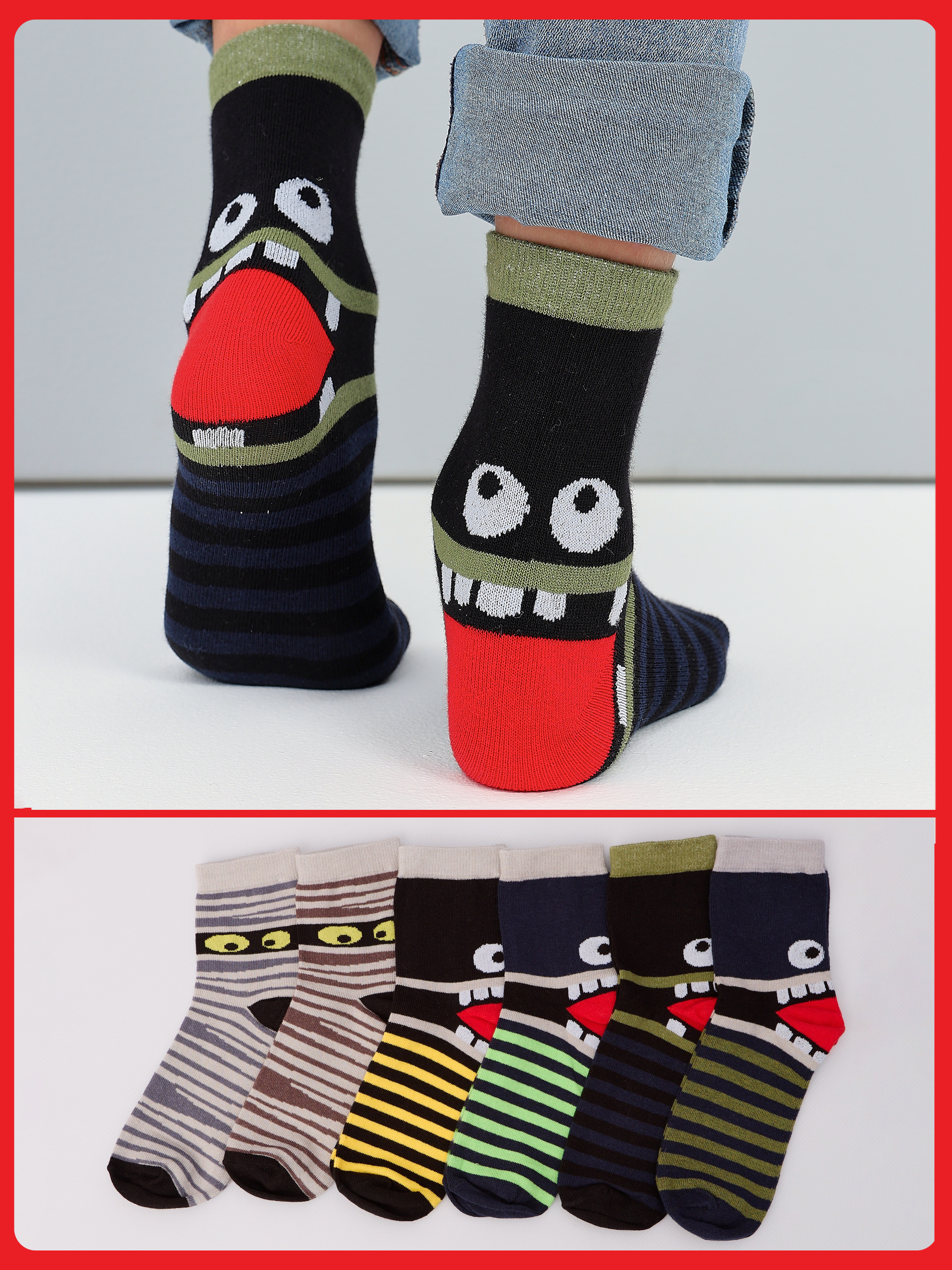 Носки 6 пар John Jeniford PS422k6.11 - фото 2