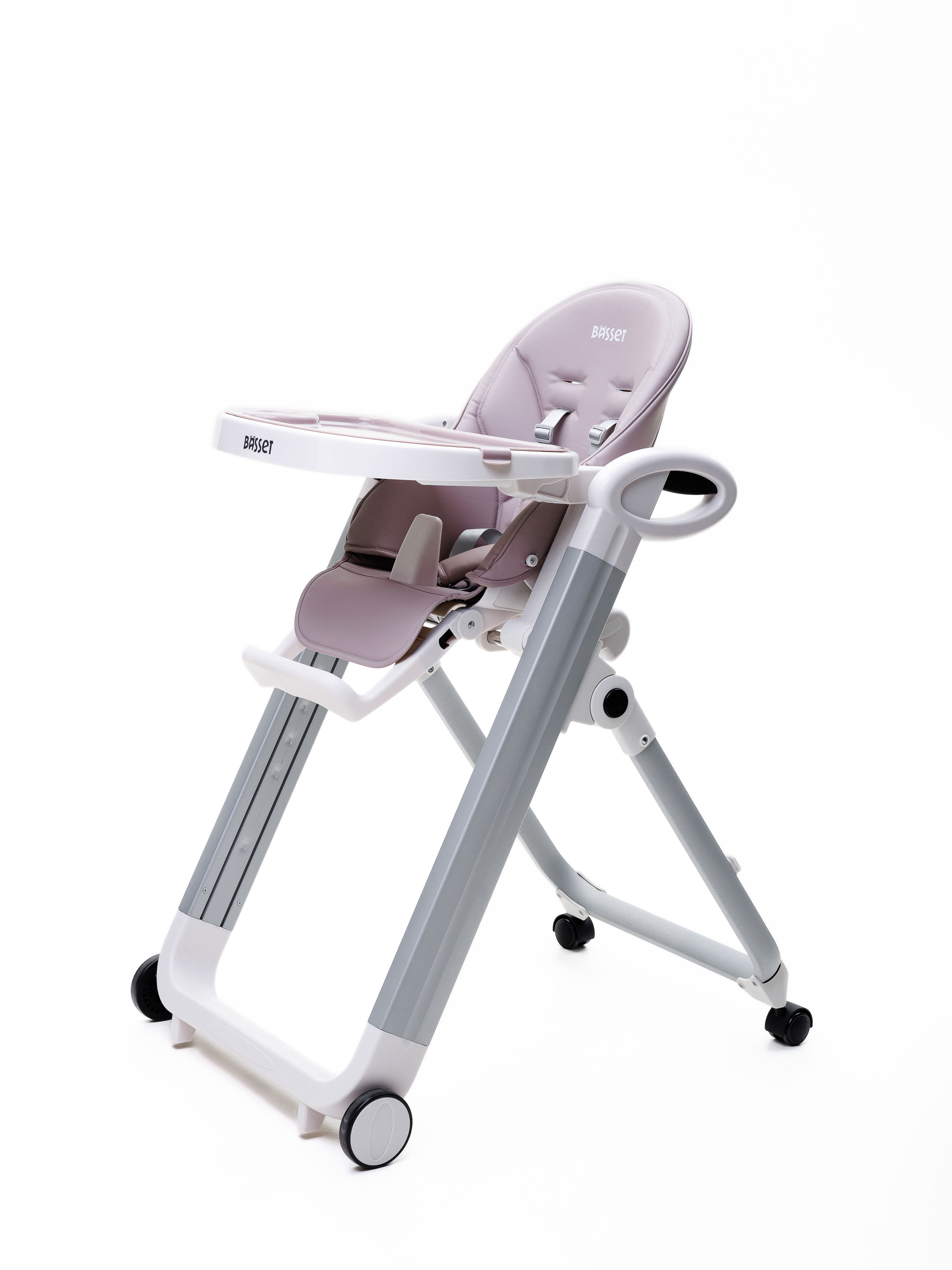 Стульчик для кормления BASSET B2 серый - фото 16