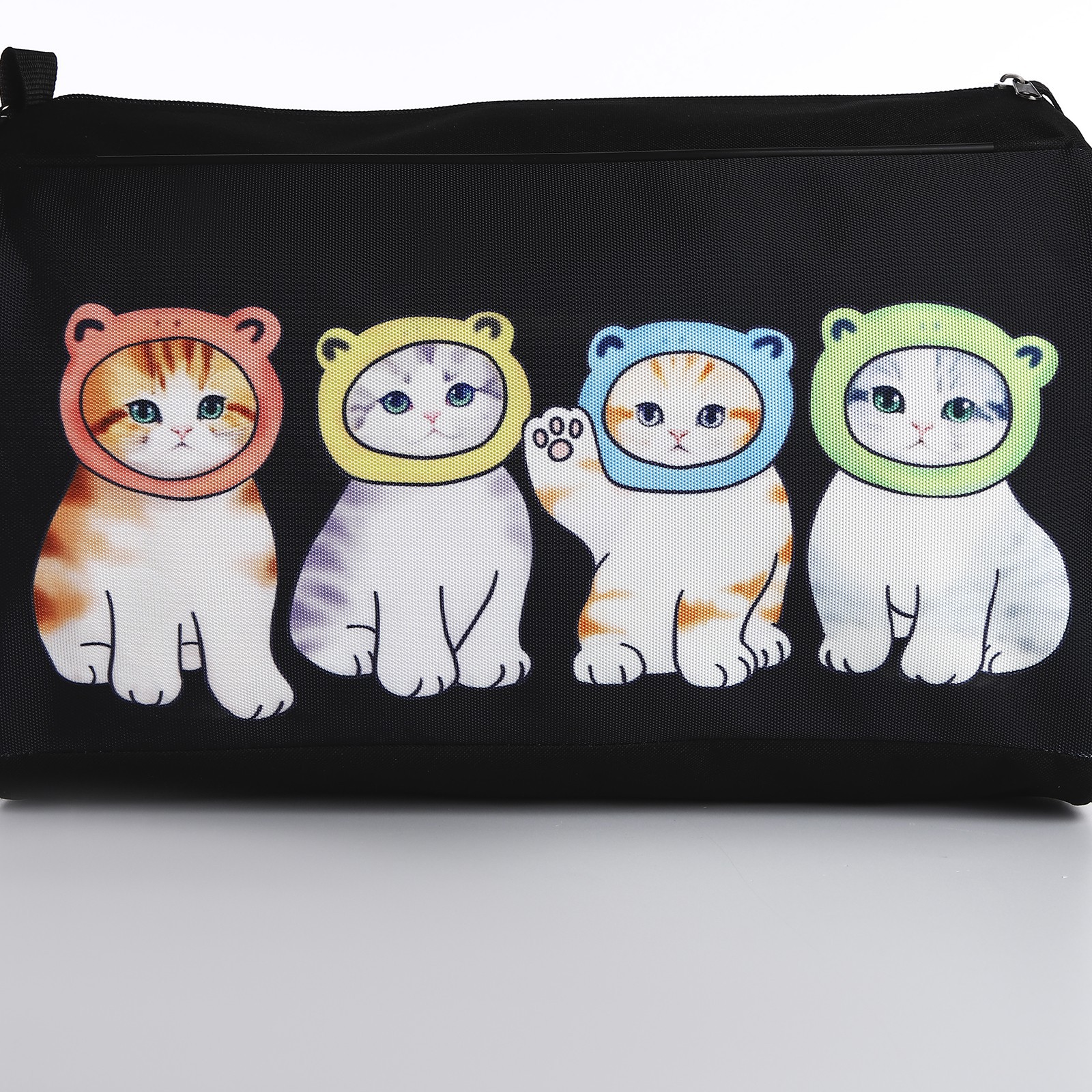 Спортивная сумка NAZAMOK Котята в шапках плечевая - фото 4