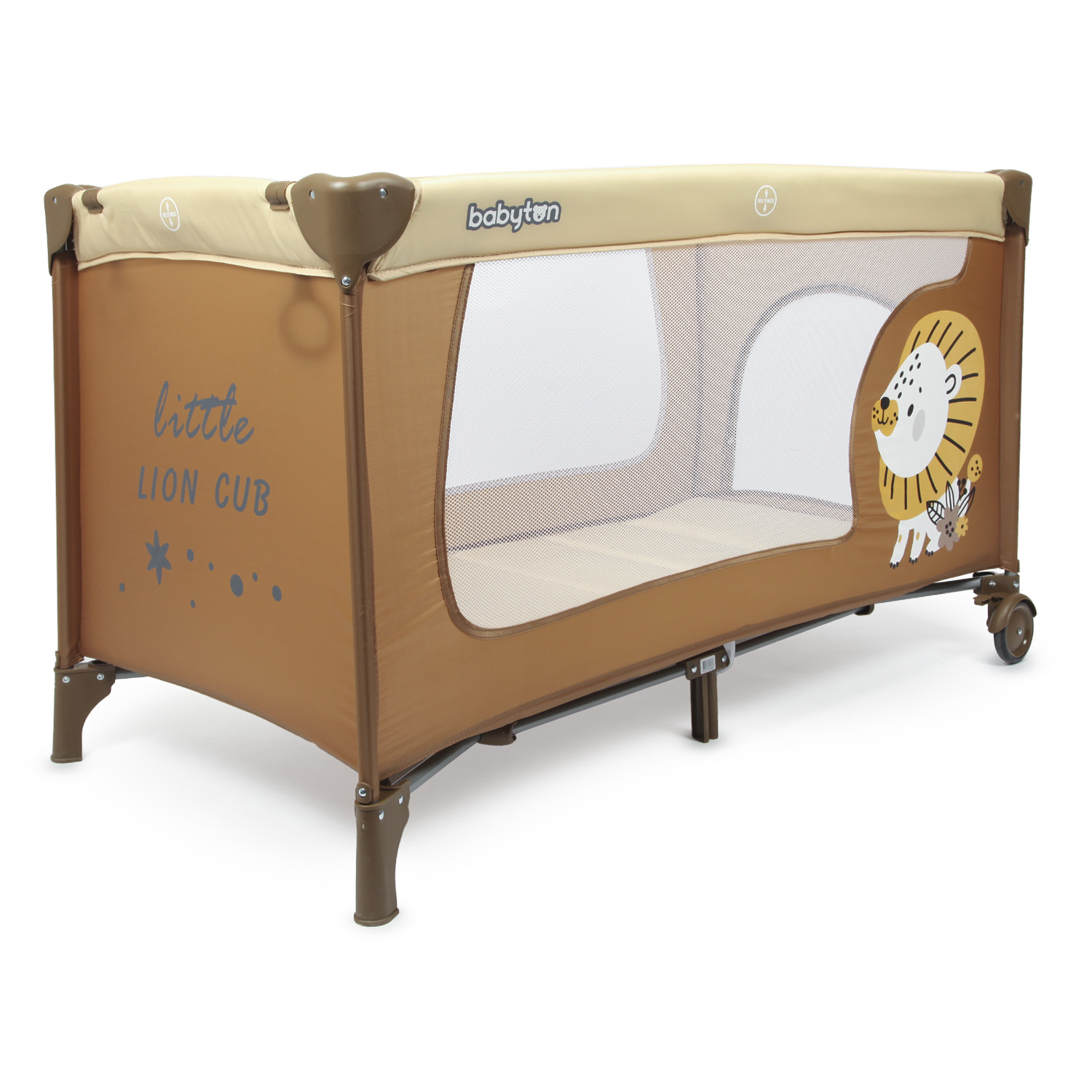 Манеж Babyton Play box Beige P612 - фото 6