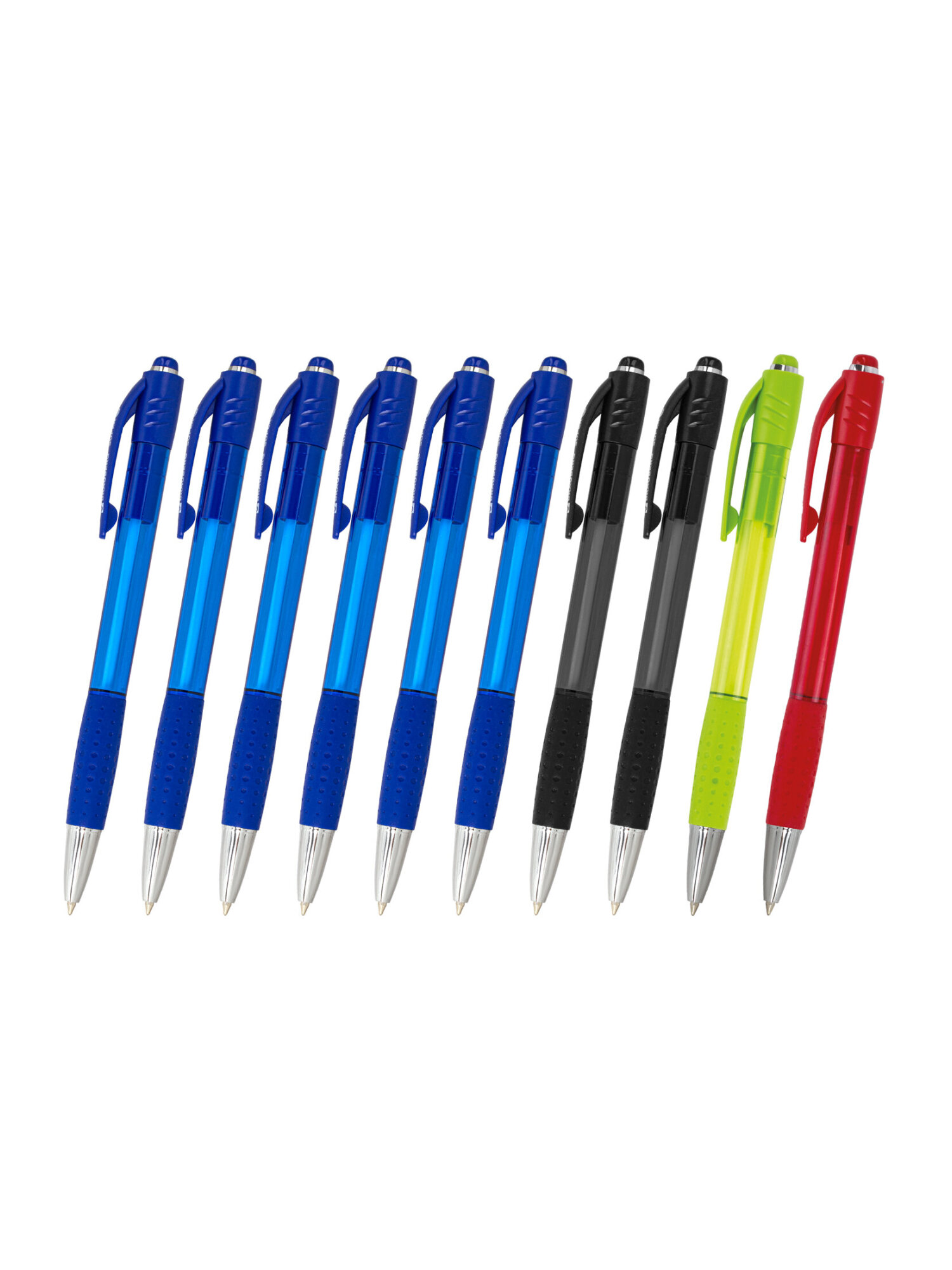 Ручка шариковая Brauberg 10 шт. - фото 7