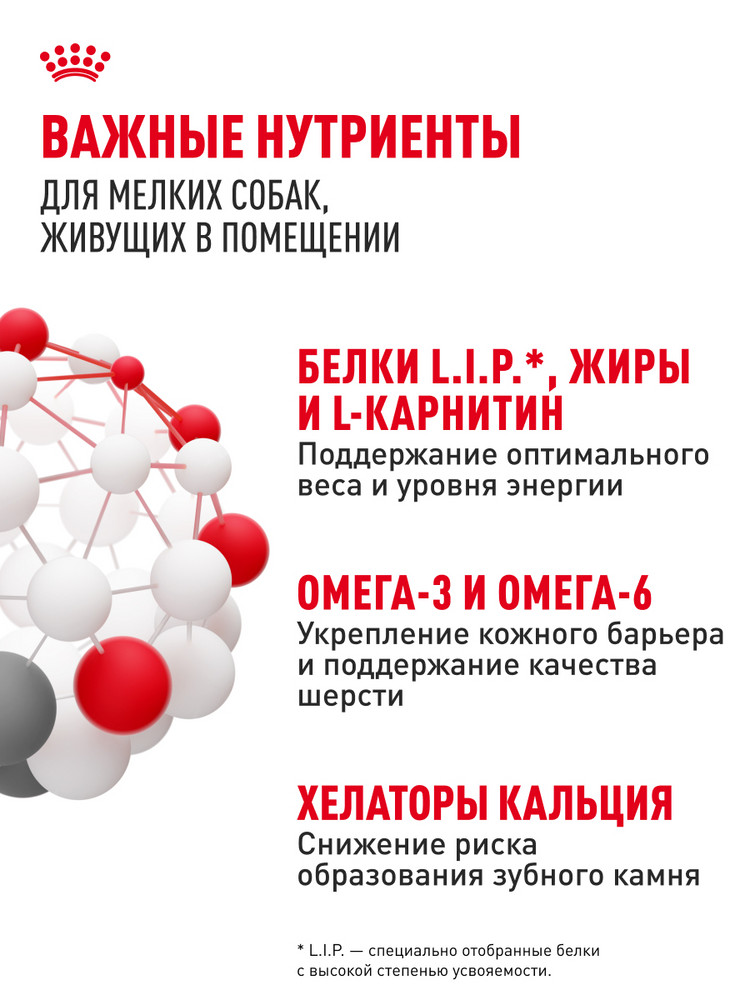 Корм для собак ROYAL CANIN малых пород живущих преимущественно в домашних условиях 500г - фото 5