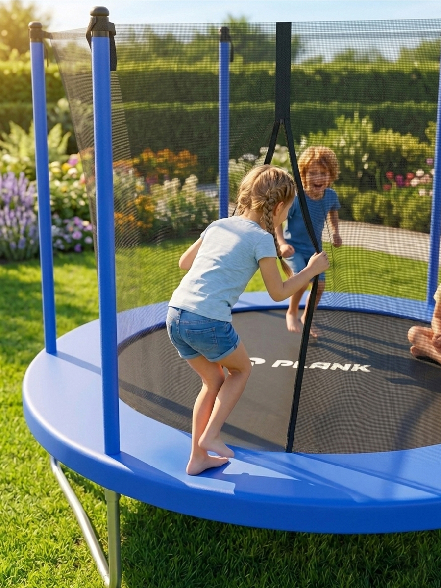 Батут уличный Plank SKY 10ft internal 305см с внутренней сеткой - фото 8