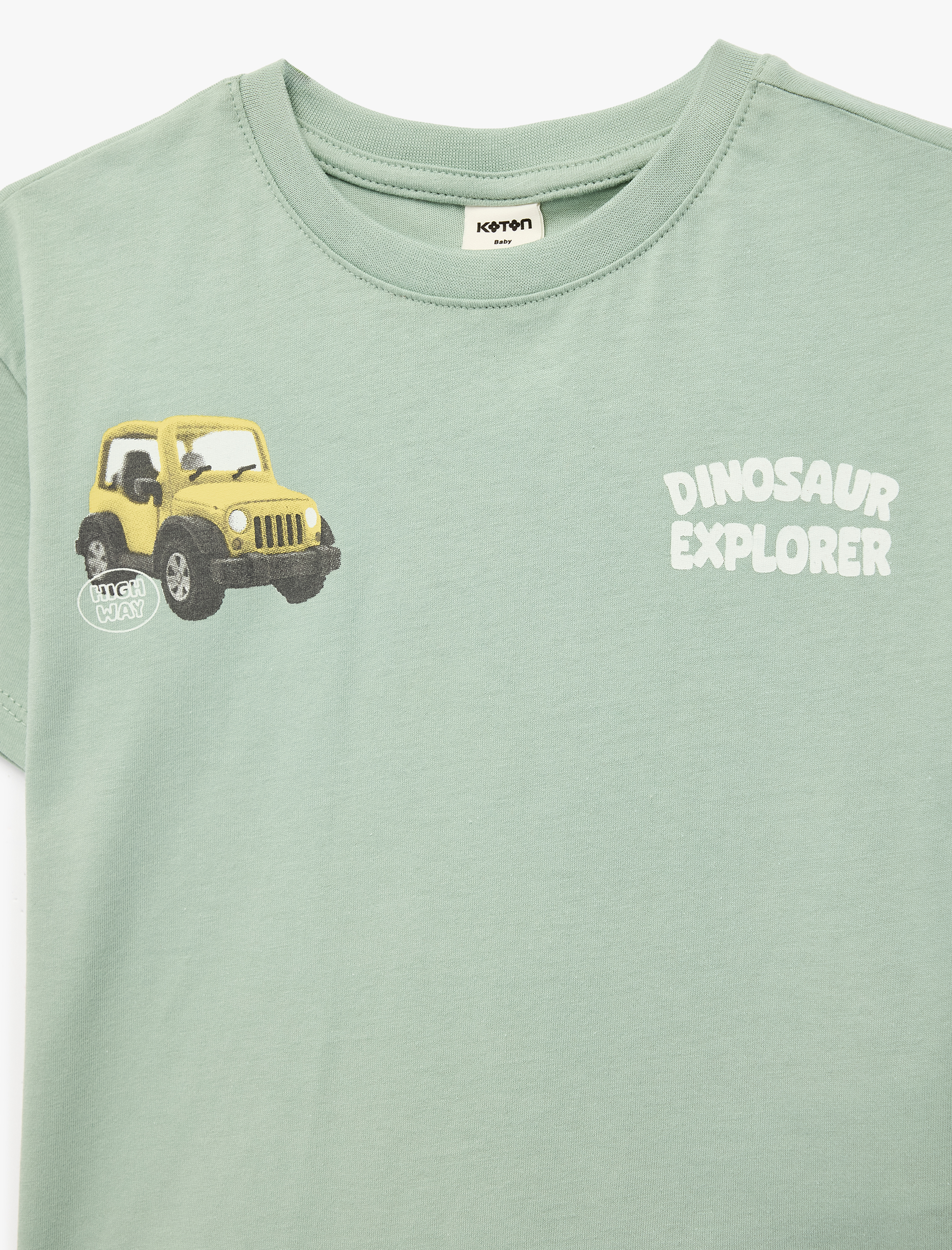 Футболка KOTON 6SMB10051TK786 - фото 3