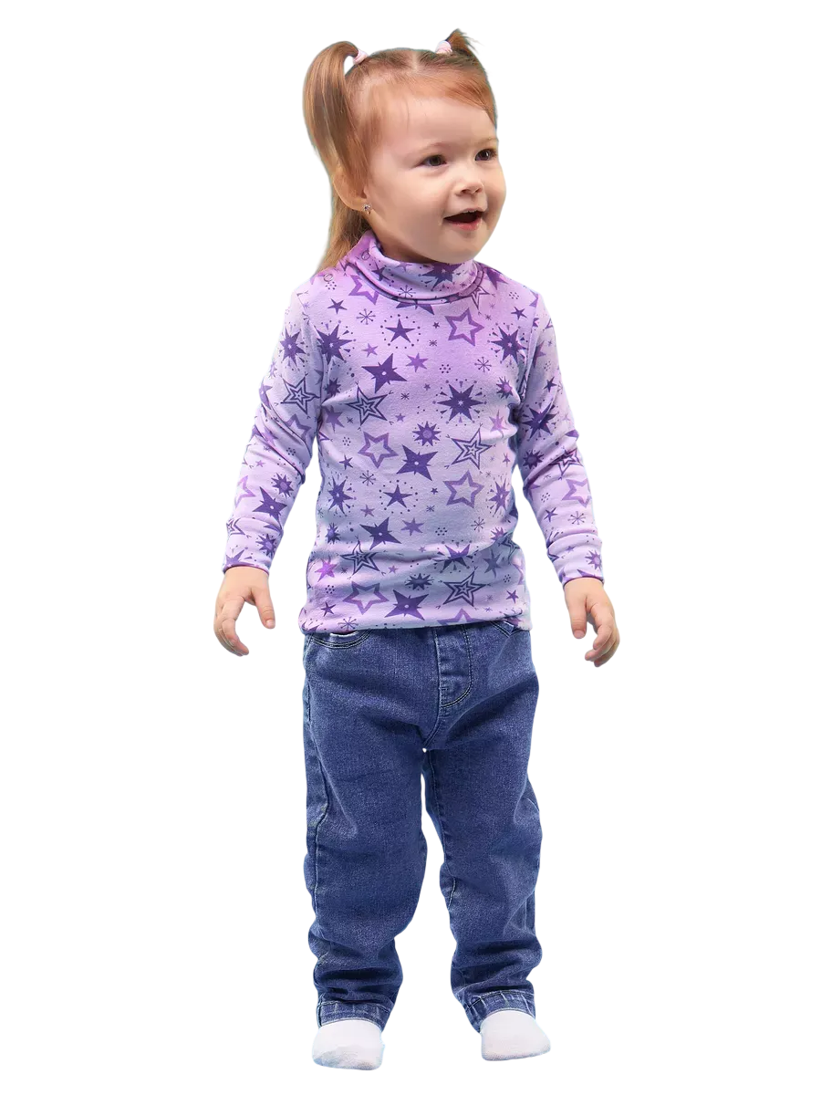 Водолазка TOTEMFOX 231РНАБ2(1)F/сиреневый - фото 1