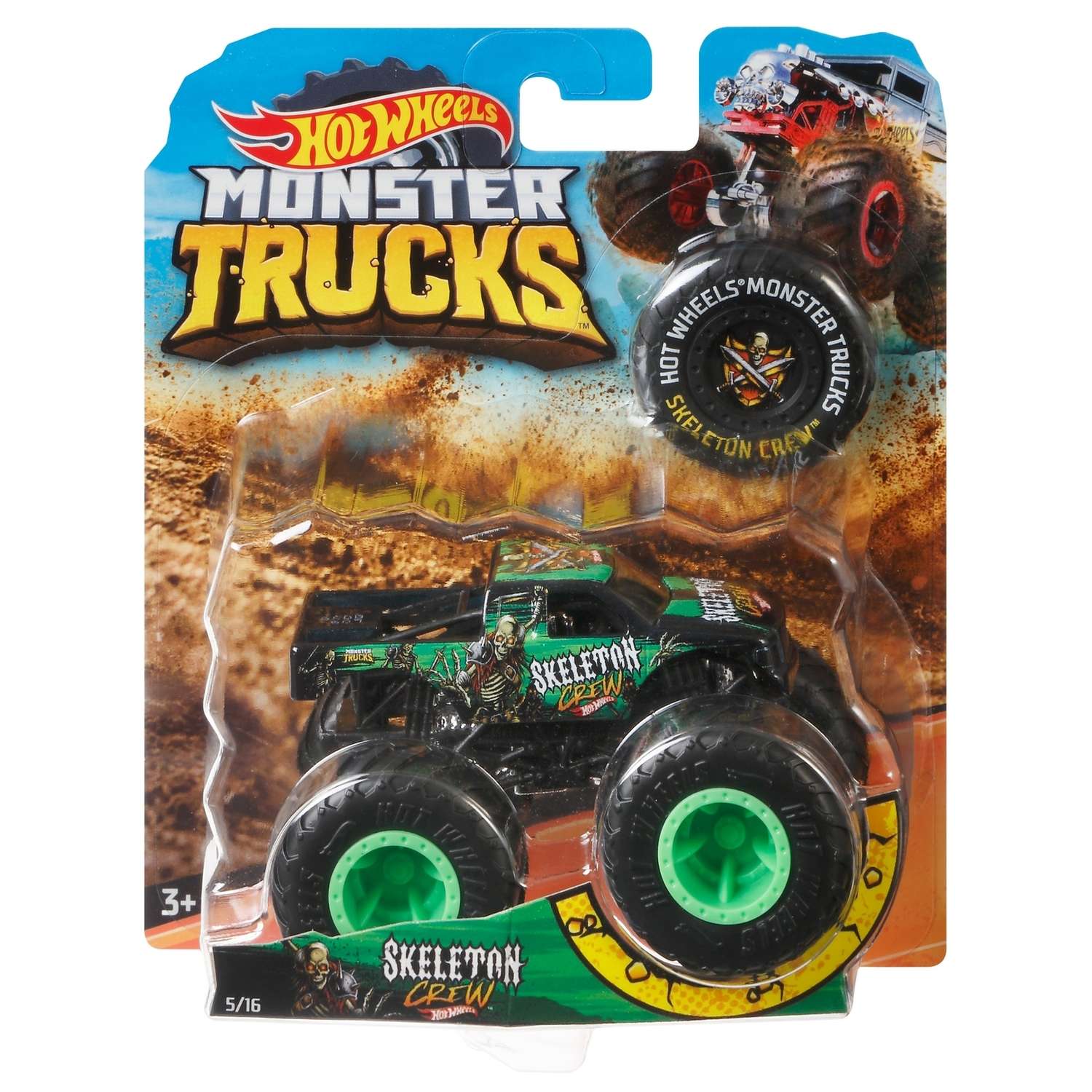 Автомобиль Hot Wheels Monster Trucks 1:64 в ассортименте FYJ44 - фото 16