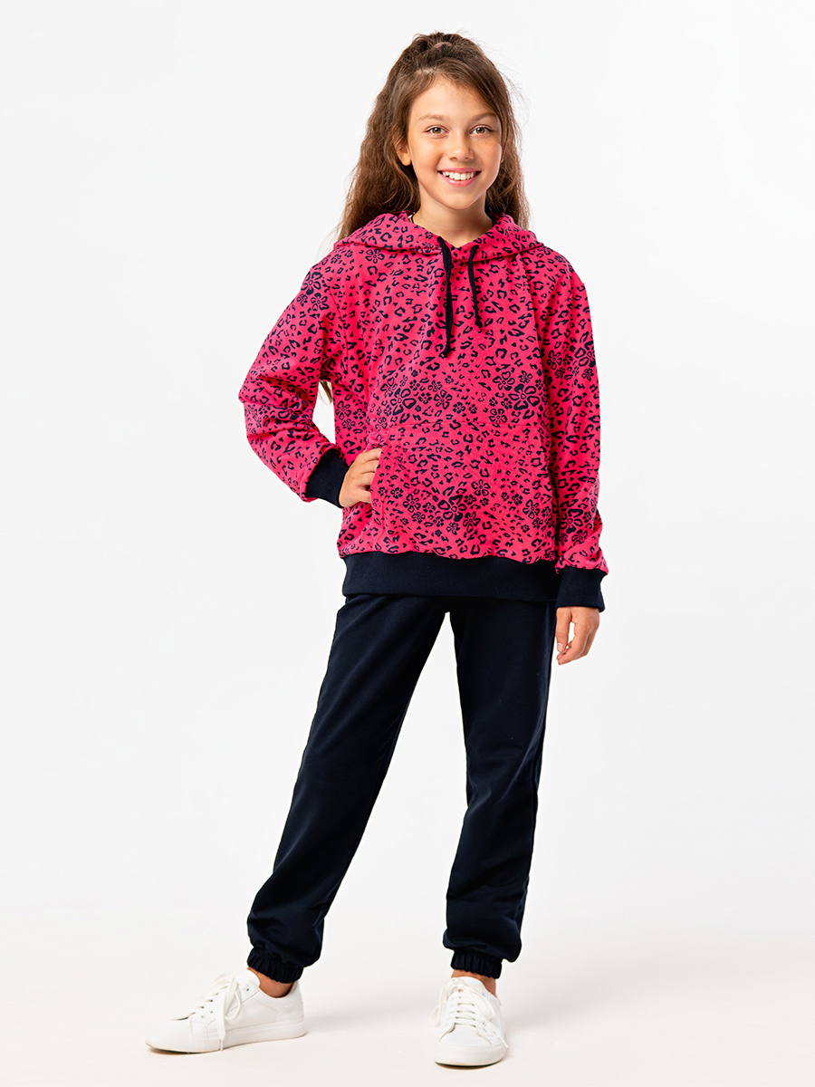 Спортивный костюм RODOS М-282/синий_розовый - фото 2