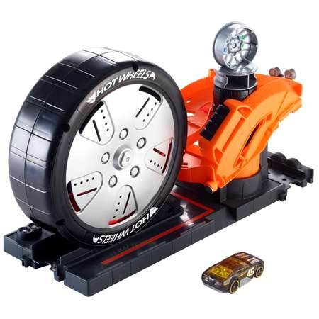 Трек Hot Wheels Магазин вращающейся шины с пусковой установкой
