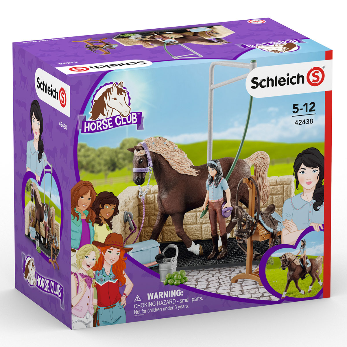 Игровой набор SCHLEICH Мойка для лошадей - фото 1