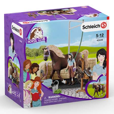 Игровой набор SCHLEICH Мойка для лошадей