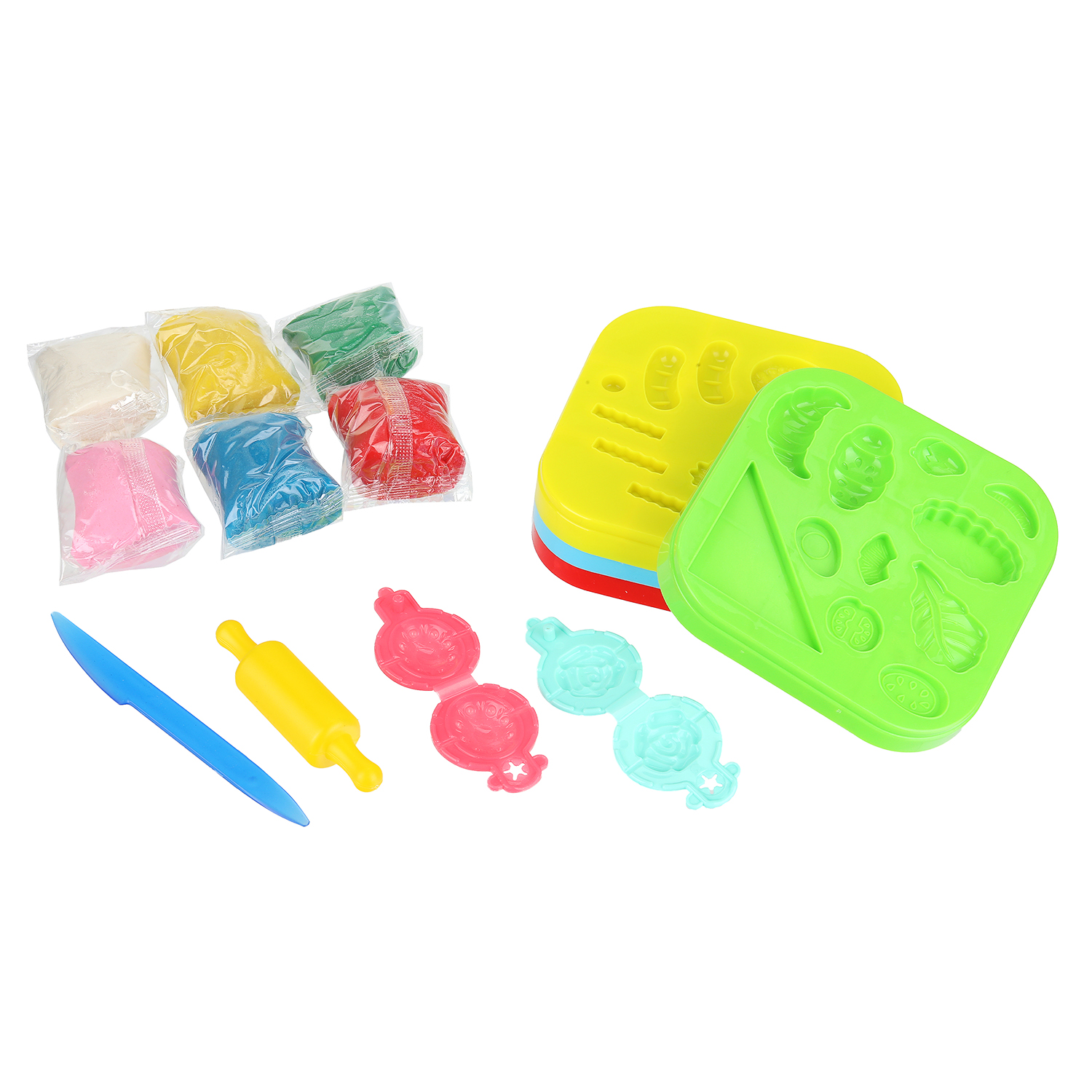 Масса для лепки Multiart Волшебное драже 6 цв. - фото 2