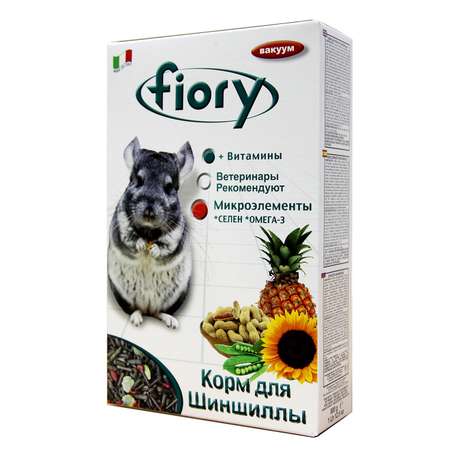 Корм для шиншилл Fiory Cincy 800г