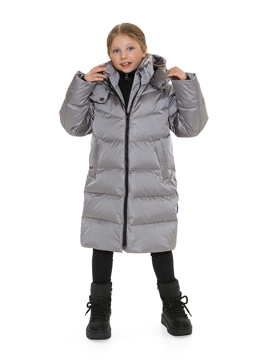 Пальто Arctiline Мартина-1 67881- DW-24 Темно-серый - фото 1