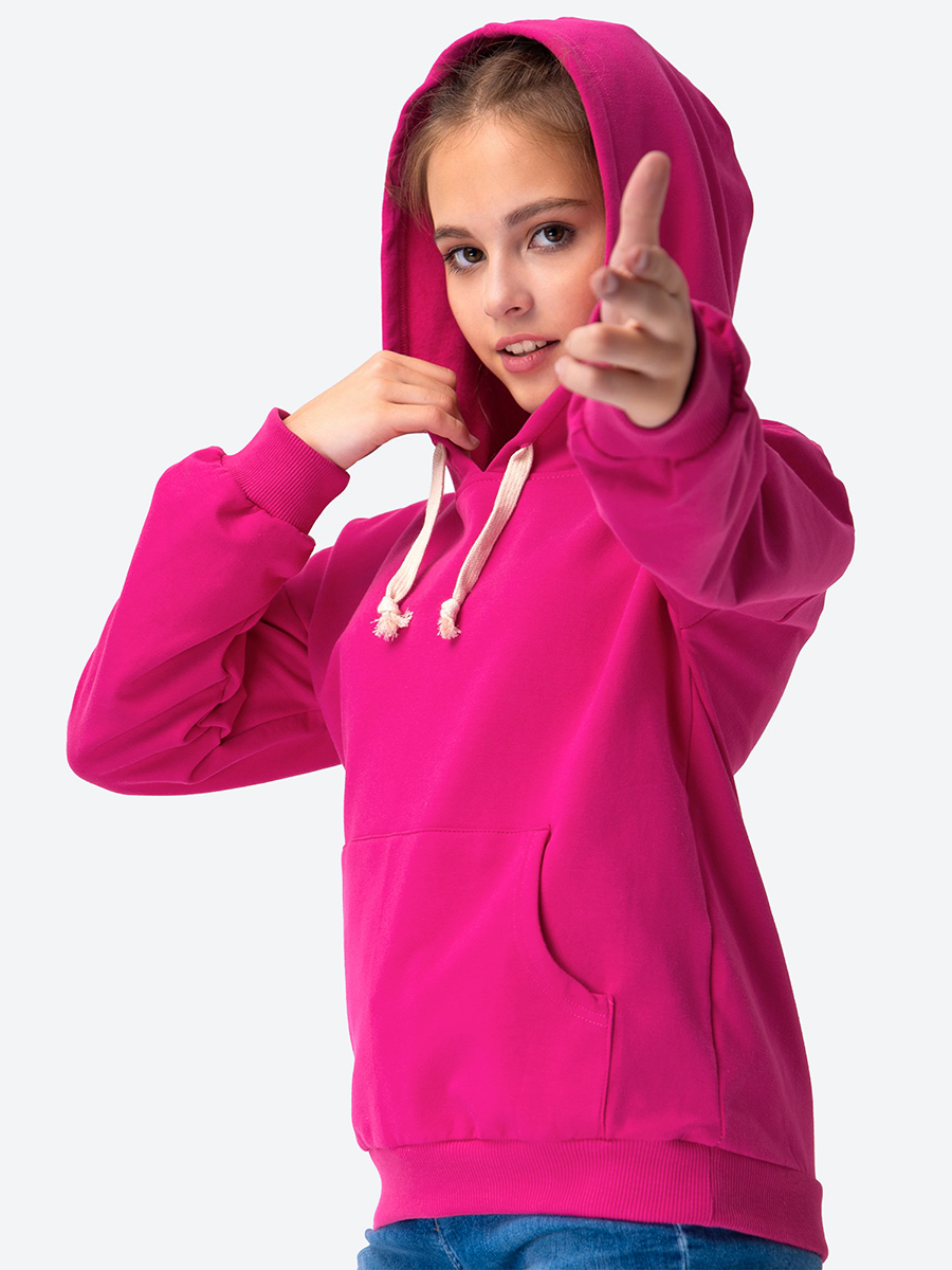 Худи HappyFox HF00158фуксия - фото 6