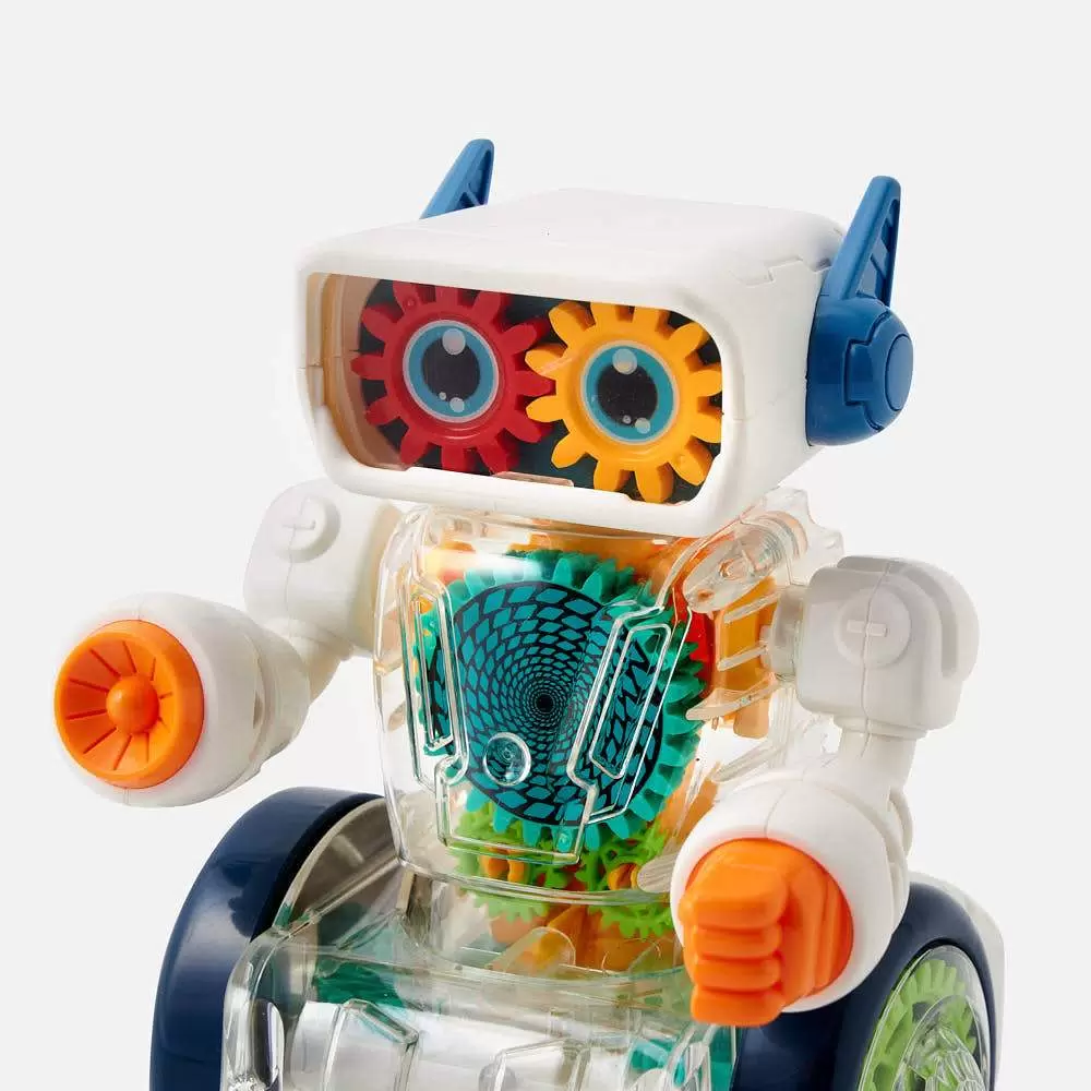 Робот LANSI WORLD интерактивный с шестерёнками - фото 3