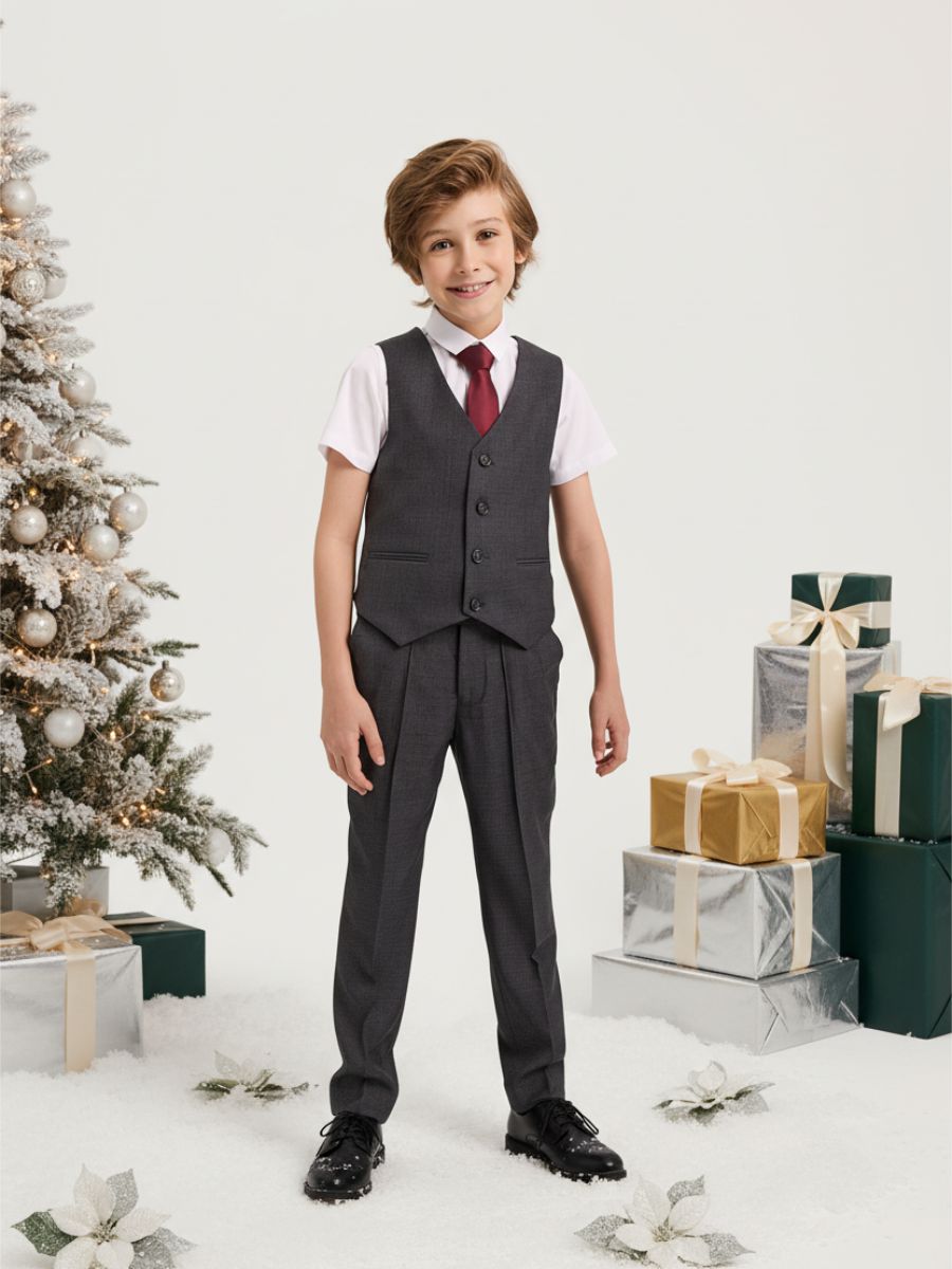 Жилет NIKASTYLE 9ш20525 серый - фото 1