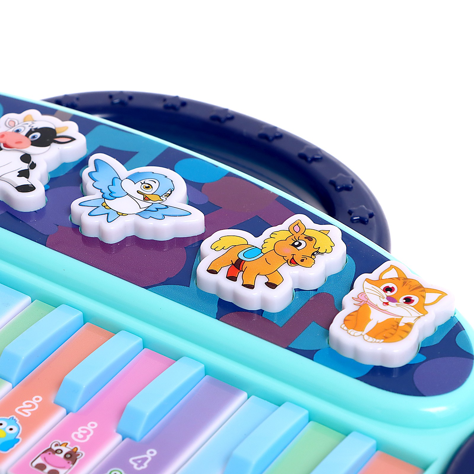Игрушка музыкальная Sima-Land Весёлые зверята пианино - фото 3