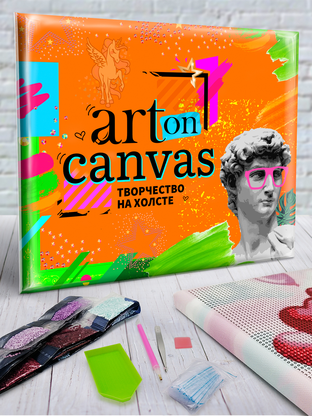Алмазная мозаика Art on Canvas Всемогущий Скрудж в ассортименте - фото 7