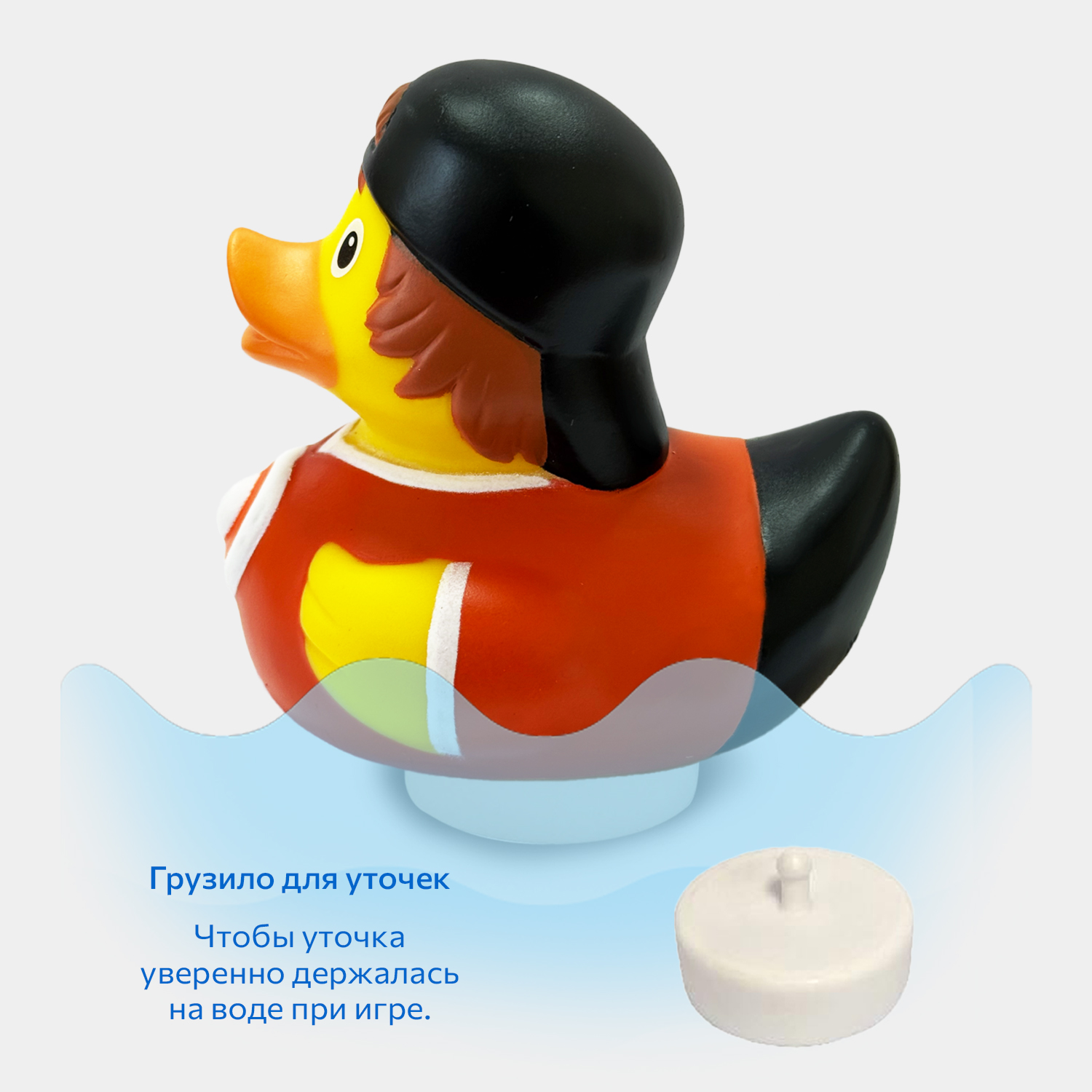 Игрушка Funny ducks Теннисист уточка в ассортименте - фото 4