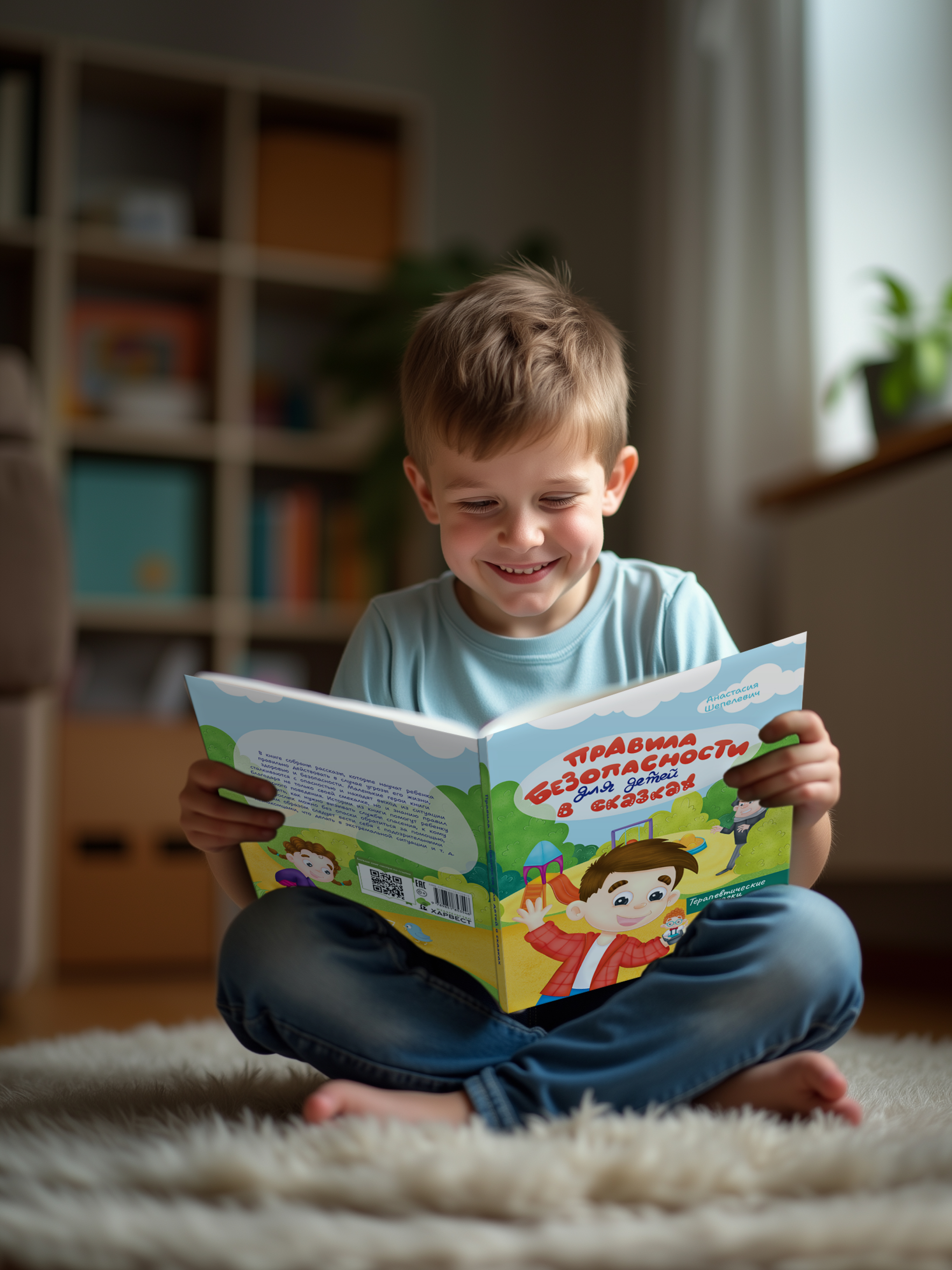 Книга в твердой обложке Харвест Правила безопасности. Терапевтические сказки для детей - фото 10