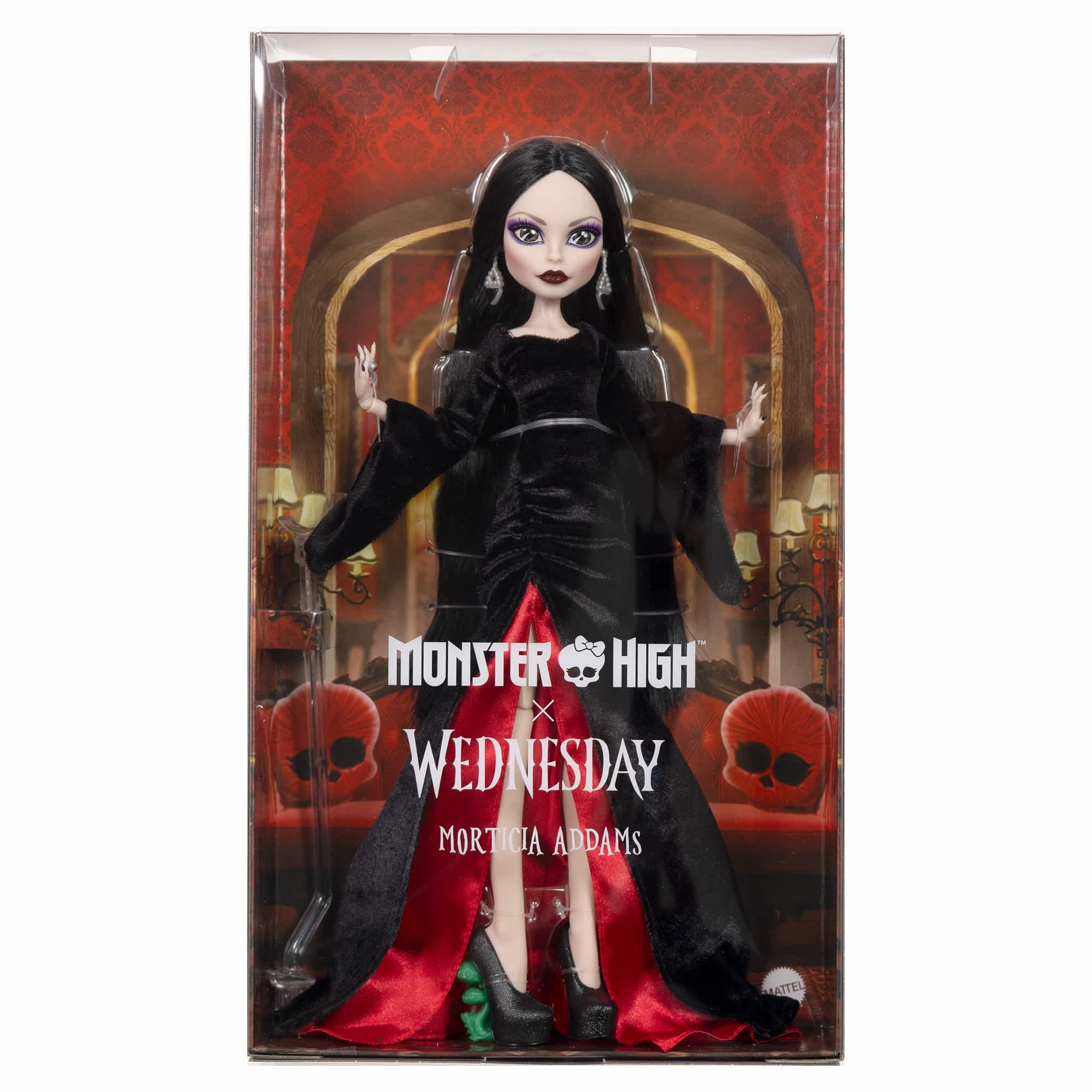 Кукла модельная Monster High Wednesday Mattel Мортиша Аддамс высота 28 см JLK99 - фото 11