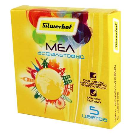 Мел сухой Silwerhof 5 шт.