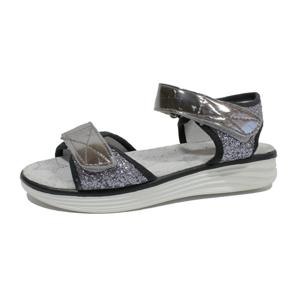 Сандалии Europen MVN-6325-10-SV EUROPEN Сандалии для девочки,серебряный - фото 1