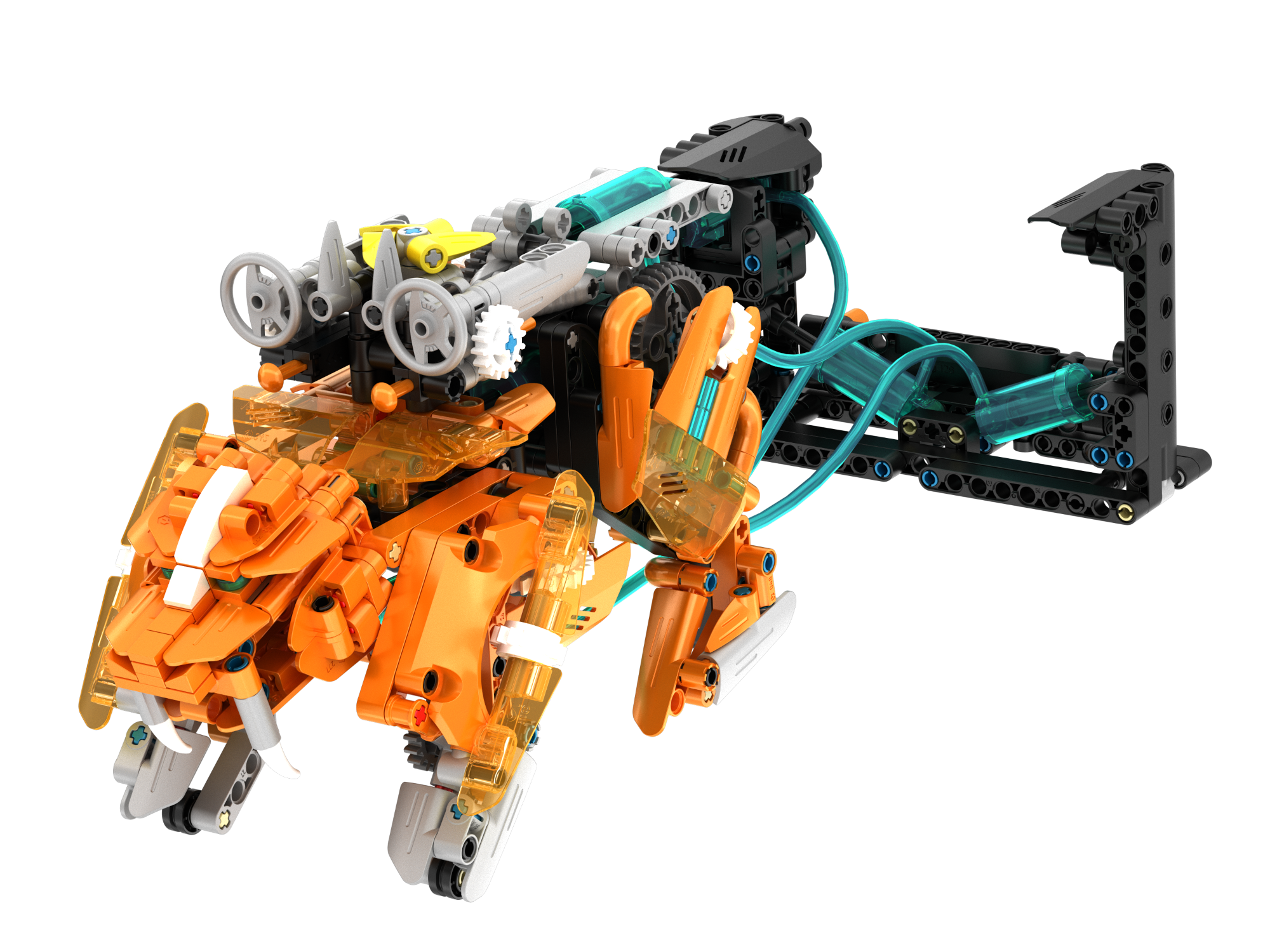 Изображение товара Конструктор Im.Master Механический саблезубый тигр