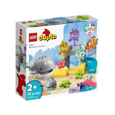 Конструктор LEGO DUPLO Wild Animals of the Ocean блочный