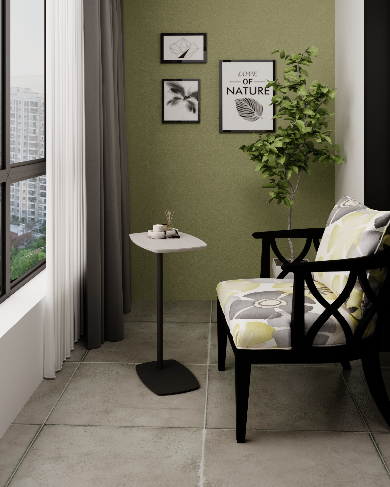 Стол придиванный SLINE Дей дуб жемчужный - фото 5