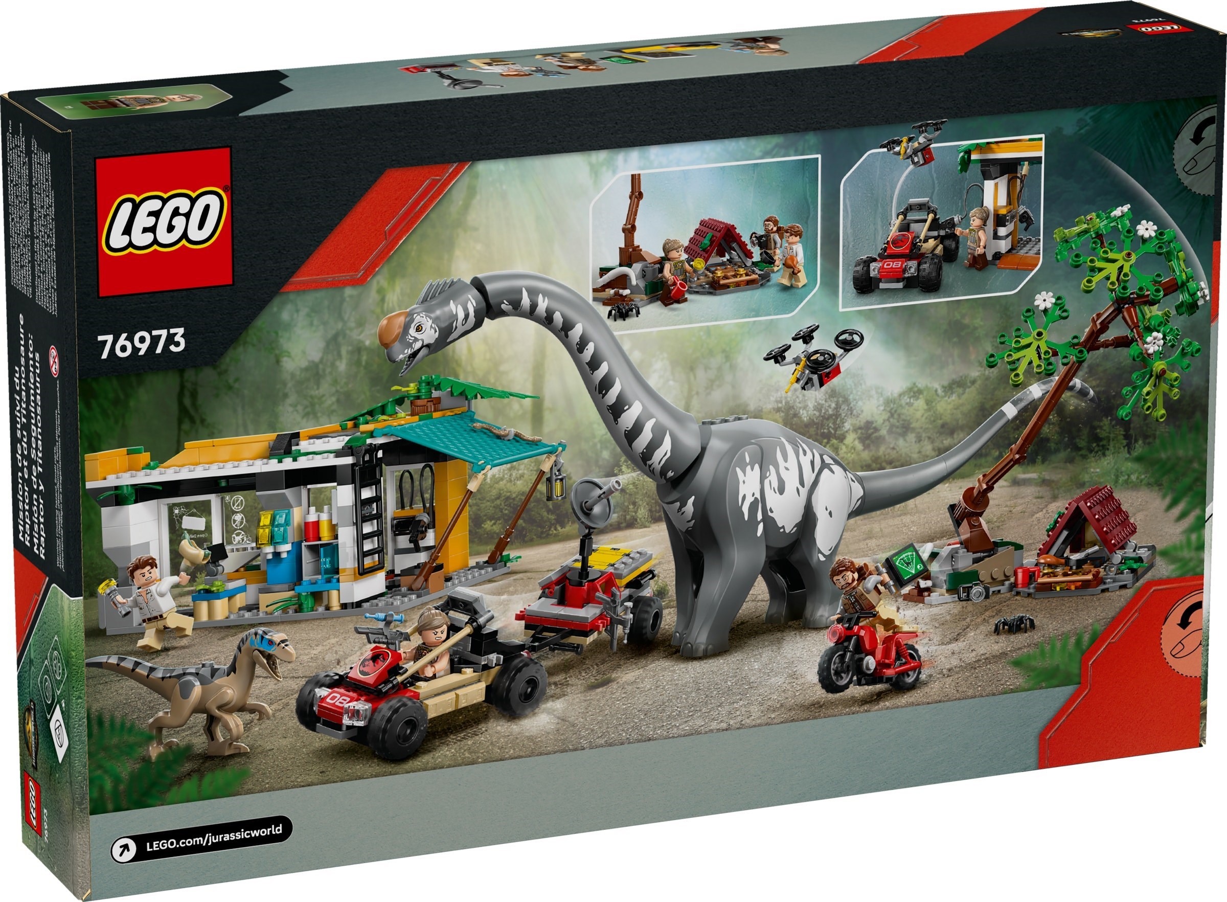 Конструктор LEGO Jurassic World 76973 582 дет. - фото 2