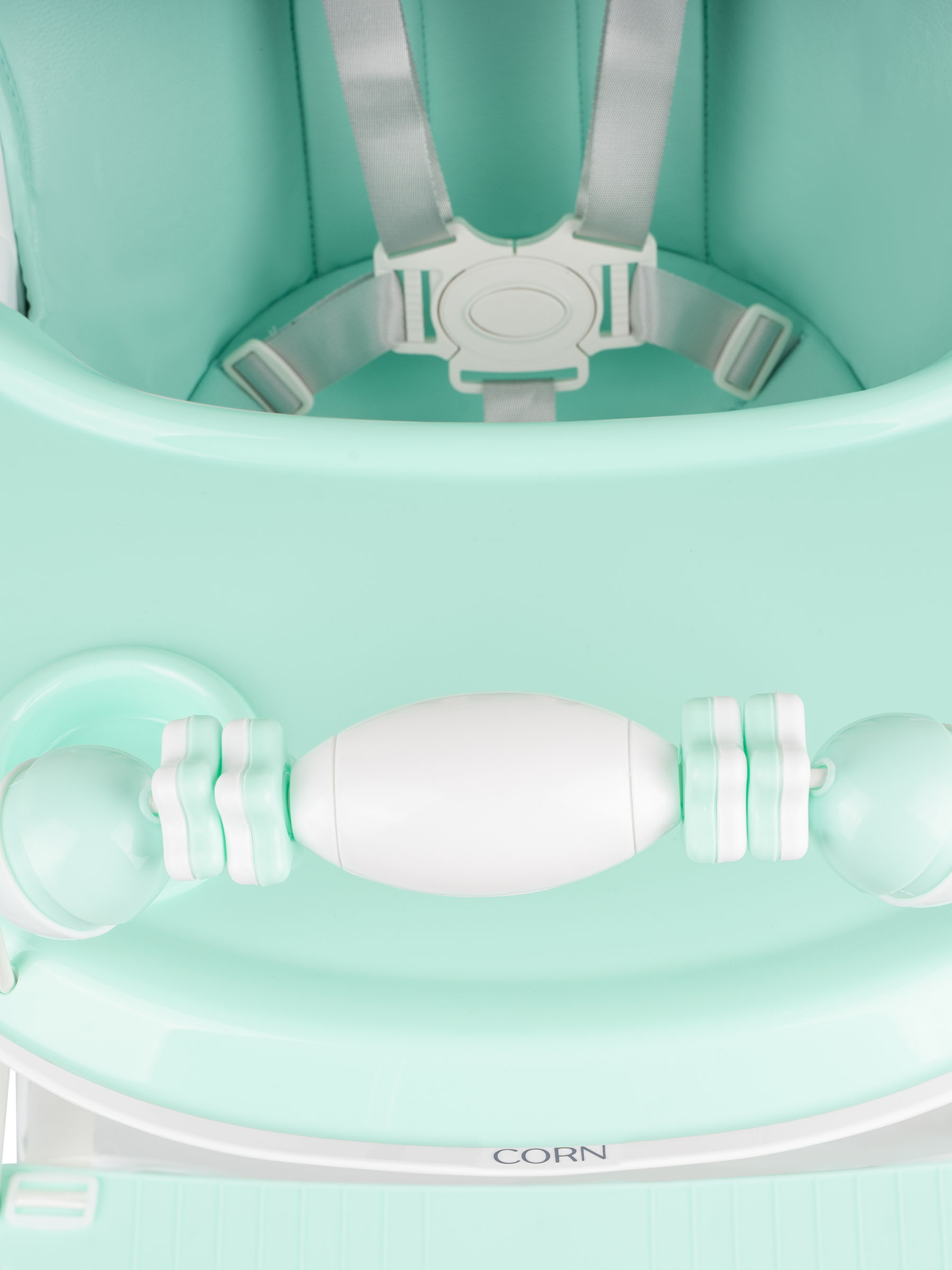 Стульчик для кормления Indigo Corn мятный - фото 7