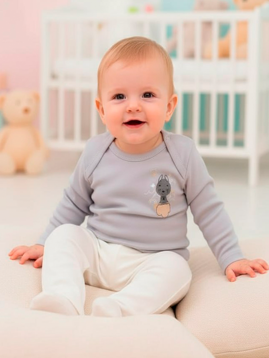 Лонгслив 2 шт Совенок Дона БШ2-207-1/23 - фото 3