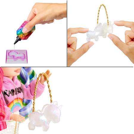 Кукла модельная Rainbow High Creative Crystals Amaya