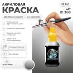 Акриловая краска для сборных моделей Jim Scale Burnt metal