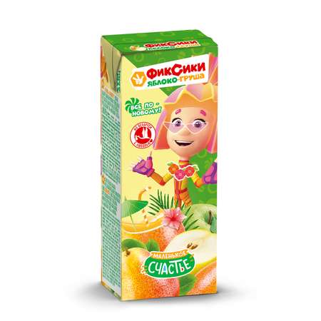 Нектар Фиксики Яблоко-груша с 4 мес 0.2 л