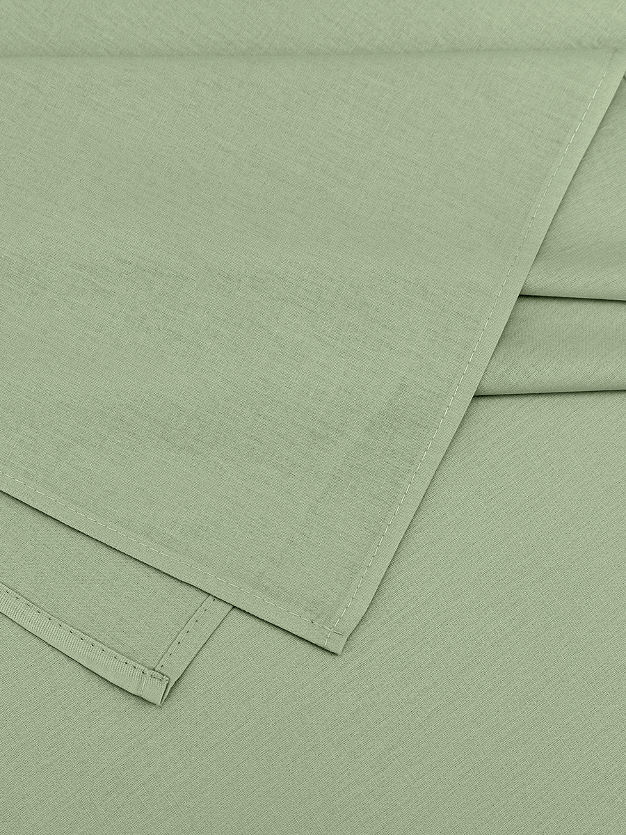 Простыня BRAVO поплин оливка 150 x 215 см 1 шт. - фото 3