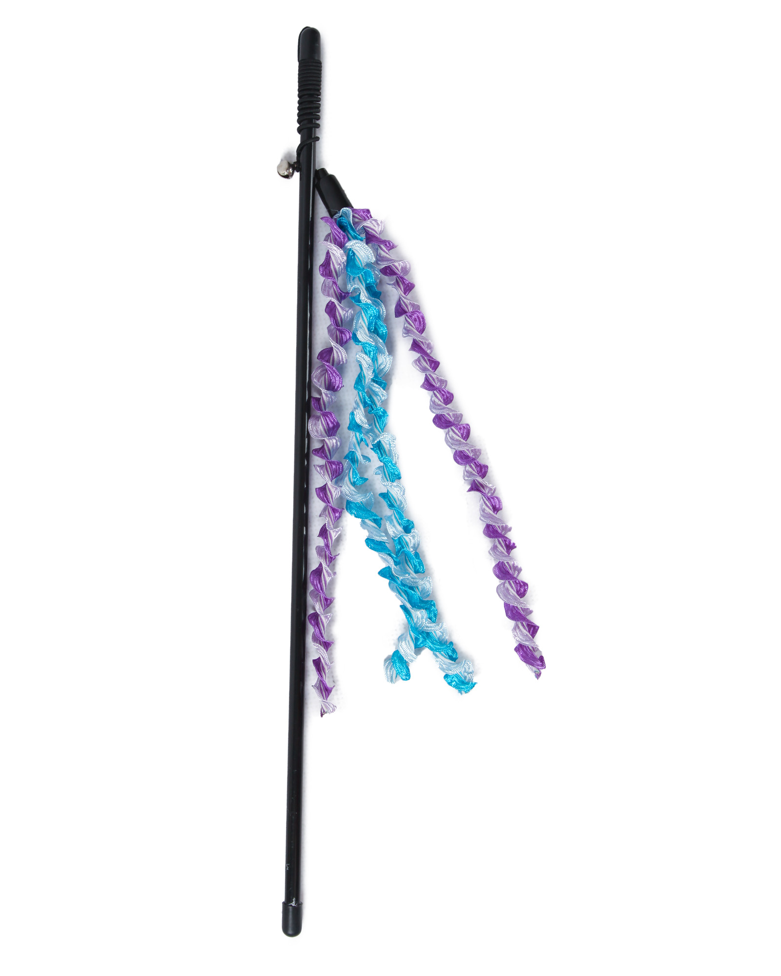 Игрушка для кошек Barbaks Дразнилка с лентами-кудрями 47см - фото 5