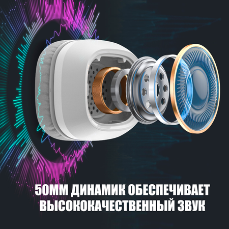 Игровые наушники Onikuma X22 White Phantom